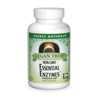 Vegan True® Non-GMO Essential Enzymes® bottleshot